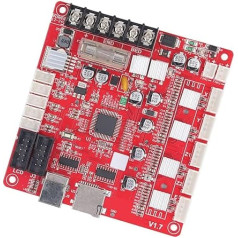 Anet A8 PLUS 3D printera pamatplate, iebūvēta pamatplate ar USB interfeisu, laba siltuma izkliedēšana, atbalsta rampas 1,4 2004 LCD un 12864 LCD vadības plates