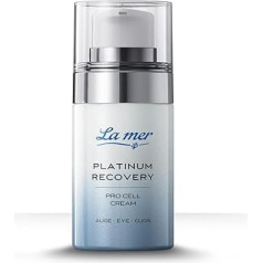 La mer Platinum Recovery Eye Care Pro Cell Cream Eye 15 ml Reģenerējošs krēms pret novecošanos bez smaržvielām un bez liekām piedevām