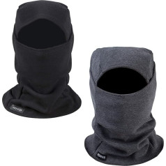 REDESS Warm Fleece Balaclava Vēja necaurlaidīga slēpošanas maska Aukstā laika sejas maska Motociklu Balaclava Hood Warmer Ziemas sporta cepure