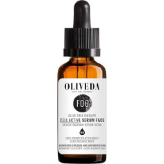 Oliveda F06 Gesichtsserum - Cell Active | natürliches Anti-Aging Lift Serum + Anti-Falten + feuchtigkeitspendendend mit organischen Inhaltsstoffen - 30 ml