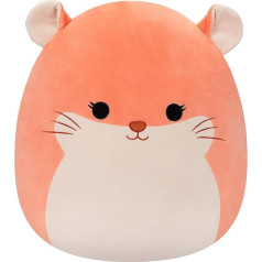 Squishmallows SQCR04219 - Šinšilla Erica 50 cm Oficiālā Kelly Toys plīša rotaļlieta Super mīksta, mīļa rotaļlieta