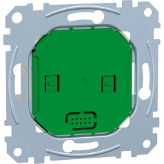 Schneider Electric Merten MEG5777-0000 Connected Room Temperature Controller Insert, iebūvējams ieliktnis, 2A, Zigbee, Smart Home