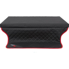 Hobbydog R4 MLTCZA4 Light Trunk Die Matratze/Couch, das Bett für einen Hund Zum Kofferraum, 110 x 100 cm, XXL, schwarz