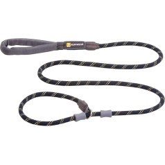 Ruffwear, Just-a-Cinch suņu pavadas 2-in-1 kombinētās slīdošās pavadas Obsidian Black