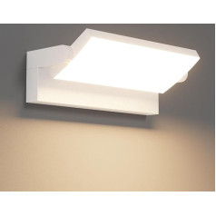 Klighten 45 W āra sienas lampas āra gaisma Sienas ūdensizturīgs IP65 sienas apgaismojums iekštelpās ar pagriežamu LED paneli ieejas terasei, balts, 3480 lūmenu, silti balts, 3000 K