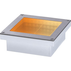 Paulmann 94595 LED āra apgaismojums Smart Home Zigbee iebūvēta grīdas gaisma Brick Insect Friendly IP67 nosakāms silts Ieskaitot 1 x 1 Watt Dimmable 2200-3000 K