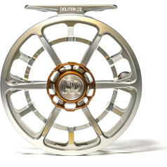 ROSS REELS Evolution LTX Fliegenfischrolle | Lēnās, vieglās alumīnija loksnes priekšpeldēm, rotorbāriem, knochenfišiem, makšķerēm, makšķerēm ar āķiem un āķiem ar āķu jedām