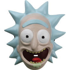 Rubīns Oficiālā Rick and Morty, Rick Vacform maska, pieaugušo kostīma aksesuārs