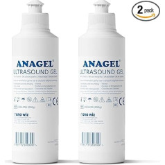 Anagel 2 x 250ml ultraskaņas pārneses želeja