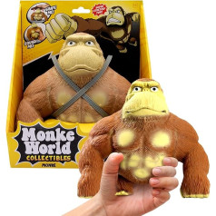 MonkeWorld 2023 Original Trending Tiktok Stretchy Monkey Toy, Squishy Monkey Tiktok, Tiktok Monkey, bērnu un pieaugušo stresa mazināšanas rotaļlietas, trauksmes mazināšanas rotaļlietas, Squishy Instagram Monkey, Soft Gorilla Toy