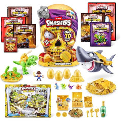 ZURU SMASHERS 74123B (Pelēks) Smashers Dino Island Gold Treasure Hunt no Zuru, milzu (31,6 cm)