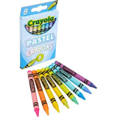 Crayola pasteļkrāsas krītiņi, 8 gab.