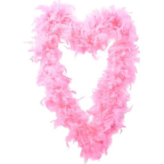 I Love Fancy Dress Vairumtirdzniecība = Vairumtirdzniecība = Uzņēmumi = Grupas = 100 X Baby Pink Real Feather BOA = 65g +180cm LONG = PERFECT FOR AS ACCESSORIES FOR ANY TYPE OF CLOTHING / COSTUME = Bezmaksas piegāde