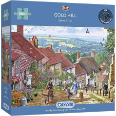 Gibsons G6228 Gold Hill Puzzle (1000 gabaliņu)