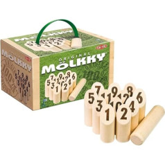 Mölkky Tactic Outdoor Game - The Original Wooden Throwing Game