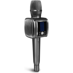 TOSING G6 Pro Karaoke Microphone for Adult/Kids Singing Recording Podcast 20W PA Levitation Bluetooth Speaker Wireless Microphones for TV/PC/Car/Phone/Tablets