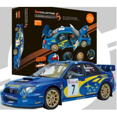 IXO Kolekcijas 1:8 IXO Subaru Impreza Rally MC 2003 Modeļu būve, Augstas kvalitātes modelis, Augstas kvalitātes komplekts, Modeļu komplekts, Viegla funkcija, Konstruktora komplekts