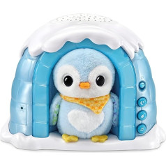 VTech 574905 Bērnu nakts gaisma P'tit pingvīns, zvaigžņota nakts, zila, standarta