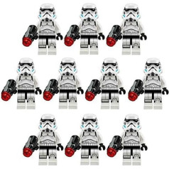 10 jaunas LEGO Star Wars Stormtrooper minifigūriņas 75078 Imperial Troop Transport