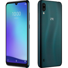 ZTE Blade A5 (2020) (15,46 cm (6 collu) HD+ displejs, 32 GB iekšējās atmiņas un 2 GB RAM, 13 MP + 2 MP galvenā kamera, 5 MP priekšējā kamera, Android) Tumši zaļš