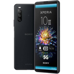 Sony Xperia 10 III 5G - Viedtālrunis 128GB, 6GB RAM, Dual SIM, melns