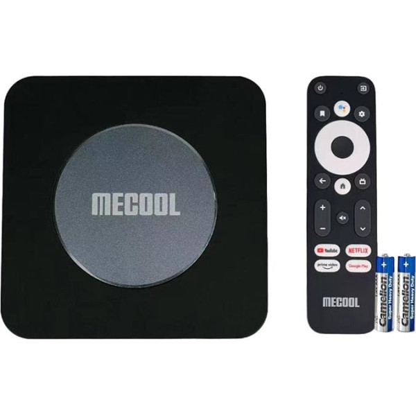 ZUMKUNM MECOOL KM2 Plus Android 11 Netflix un Goolge sertificēts multivides atskaņotājs 2G RAM 16G ROM Prime Video 4K atbalsts