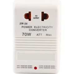 70W no 110V/120V uz 220V/240V, akumulatori, lādētāji, aksesuāri, strāvas transformators, paaugstināta/pazemināta sprieguma pārveidotājs transformators (CN standarta kontaktdakša)