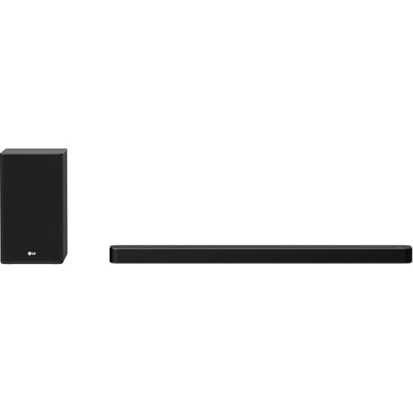 LG DSP8YA 3.1.2 Soundbar (440 W) ar Meridian tehnoloģiju un augstas izšķirtspējas audio atbalstu (Dolby Atmos, HDMI, Bluetooth)