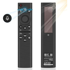 Rezerves tālvadības pults Samsung, BN59-01385A Saules uzlādes balss tālvadības pults Samsung Smart TV, universāla Samsung TV tālvadības pults, saderīga ar Samsung 2021-2022 Neo LED Smart