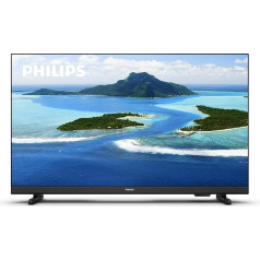 Philips 32PHS5507/12 80 cm (32 collu) televizors (HD, trīskāršs uztvērējs, HDMI, USB, CI+, matēts melns) [2022. gada modelis]