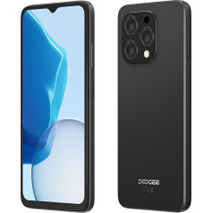 DOOGEE N55 (2024) viedtālrunis bez līguma, 9GB + 128GB 6,56