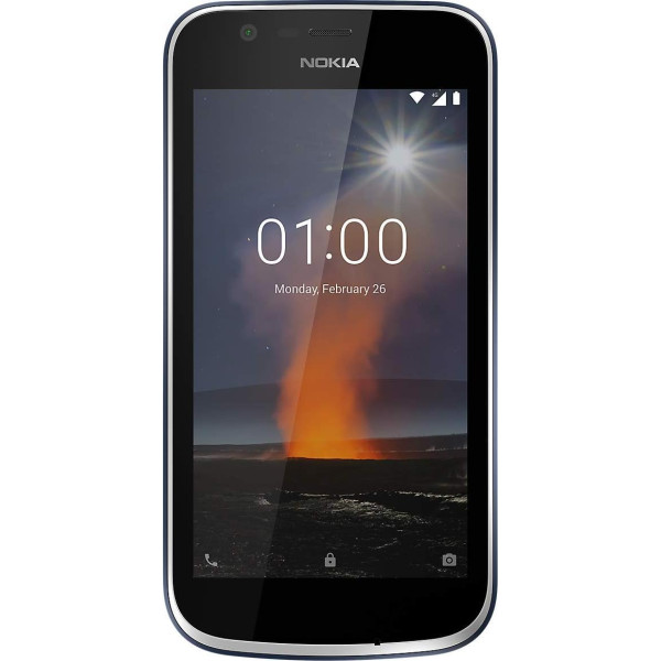 Nokia 1 AK viedtālrunis bez SIM kartes - tumši zils (atjaunots)