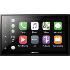 Pioneer SPH-EVO82DAB-208 multivides centrs Peugeot 208/2008 - 8 collu skārienjūtīgais ekrāns, 1,5A USB ātrās uzlādes, Apple CarPlay, Android Auto, DAB/DAB+, Bluetooth