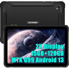 DOOGEE R10 izturīgs planšetdators izturīgs pret sadursmēm - 10800mAh akumulators, 15+128GB (TF 2TB), 2K 10.4FHD planšetdators, skārienjūtīgais ekrāns, 20MP + 16MP kamera, Android 13, 4G Dual SIM, 5G WiFi, IP68/IP69K/GPS/OTG/TÜV SÜD,