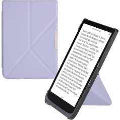 kwmobile Korpuss saderīgs ar Pocketbook InkPad 3/3 Pro/Color/Vivlio InkPad 3 Case - Mākslīgās ādas futrālis - aizsargvāciņš e-grāmatu lasītājiem - vāks Lavender