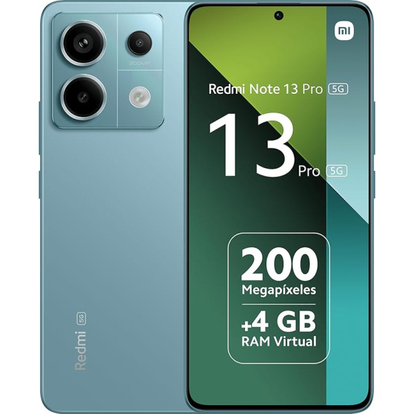 Xiaomi Redmi Note 13 Pro 5G 8GB/128GB zils (Ocean Teal) Dual SIM