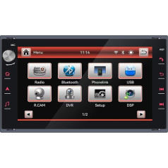 YZKONG Auto radio ar bezvadu CarPlay Android automašīnai VW Golf Polo MK3 4 Sharan Jetta Passat B5 MK5 T4 IV Bora 1998-2006 Stereo atskaņotājs Radio atskaņotājs Radio Touch Screen Bluetooth RDS/FM/AM/Mirror Link