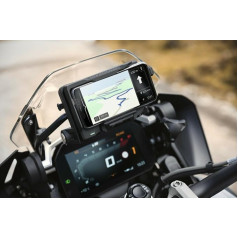 BMW Motorrad Connected Ride tālruņa turētājs melns Apple Samsung