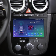 ACAVICA Android 13 Auto radio priekš Opel Corsa C D H Vectra Astra Zafira Meriva Vivaro Twintop Signum 2+32GB Bluetooth Navigation Radio Head Unit Touchscreen Wireless Carplay