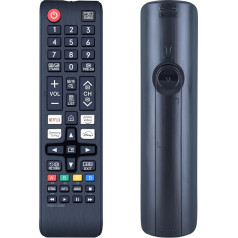 Replacement Remote Control BN59-01315N for Samsung QLED UHD 4K Smart TV Replacement QE65S95BATXXU BN59 01315N with Netflix Prime Video Samsung TV Plus Disney Buttons