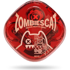 ZOMBIES CAT bezvadu Bluetooth 5.3 austiņas atskaņošanas laiks HiFi stereo austiņas Ekskluzīvas gaismas efektu austiņas Skārienjūtīga vadība In-Ear austiņas iOS Android B2 Red