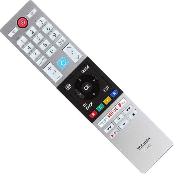 CT-8541 CT8541 Tālvadības pults saderīga ar Toshiba UHD ar Freeview Prime Video Netflix pogām 50UK4B63DB 50UL2063DB 50VL5A63DB 5UL5A63BDS 5UL5A63DBS 5UL7A6A6A6A6A6A6A6A63 63DBS B 55VLL 5A63DB 58U2963D