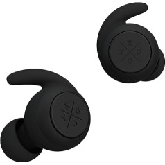 Kygo E7 / 900 True Wireless In-Ear austiņas (ūdensizturīgas Bluetooth austiņas ar daudzfunkcionālu pogu un mikrofonu, 3,5 stundu akumulatora darbības laiks) Melns