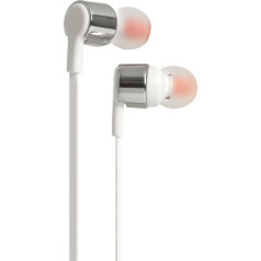 JBL In-Ear austiņas ar 1 pogas tālvadības pulti un integrētu mikrofonu, saderīgas ar Apple un Android ierīcēm T210 In-Ear austiņas