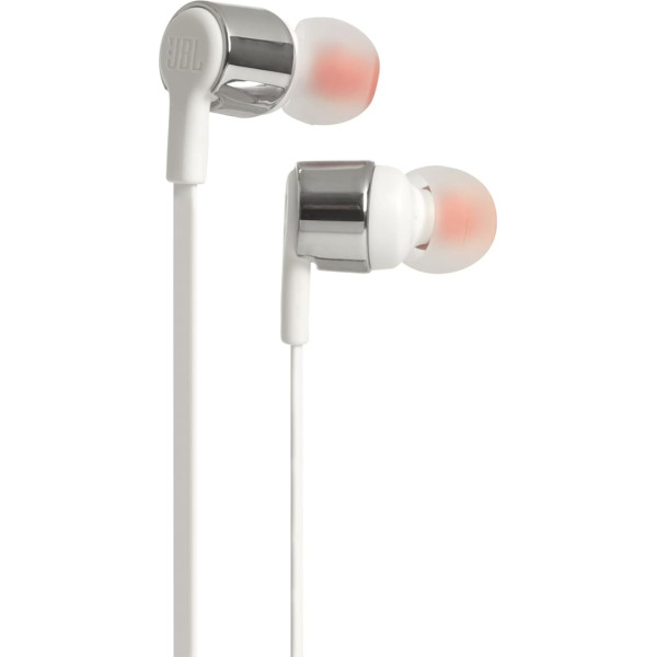 JBL In-Ear austiņas ar 1 pogas tālvadības pulti un integrētu mikrofonu, saderīgas ar Apple un Android ierīcēm T210 In-Ear austiņas