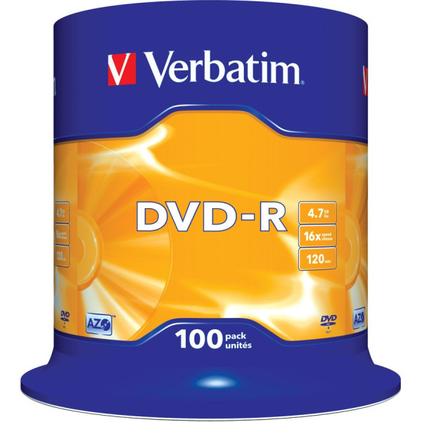 Dvd-r 16x 4.7gb 100 cb 43549