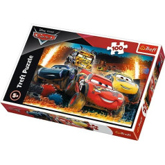 Puzzle 100 gabaliņi - Cars 3, ekstrēmās sacīkstes