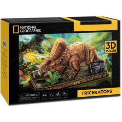 Puzzle 3d national geographic - triceratops