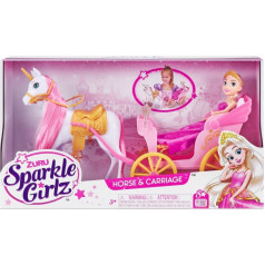 Zuru Sparkle Girlz Princeses lelle 10,5 collas ar ratiņiem