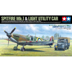 Plastmasas modelis supermarine spitfire mk.i&light utility c